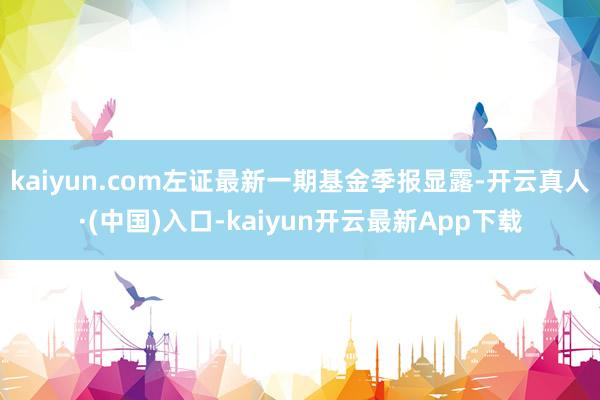kaiyun.com左证最新一期基金季报显露-开云真人·(中国)入口-kaiyun开云最新App下载