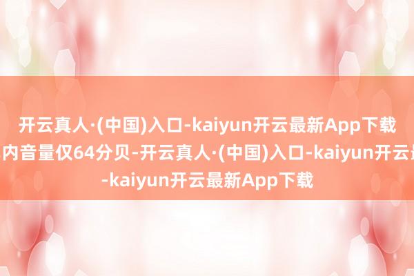 开云真人·(中国)入口-kaiyun开云最新App下载高速120码车内音量仅64分贝-开云真人·(中国)入口-kaiyun开云最新App下载